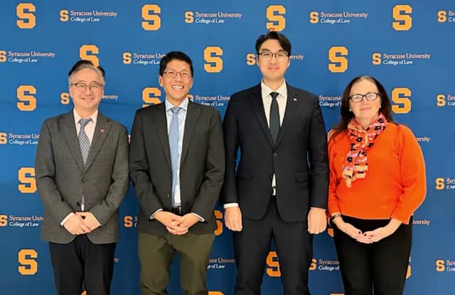 SJKP, 美 시라큐스 대학교 로스쿨과 글로벌 법률 교류 MOU 체결