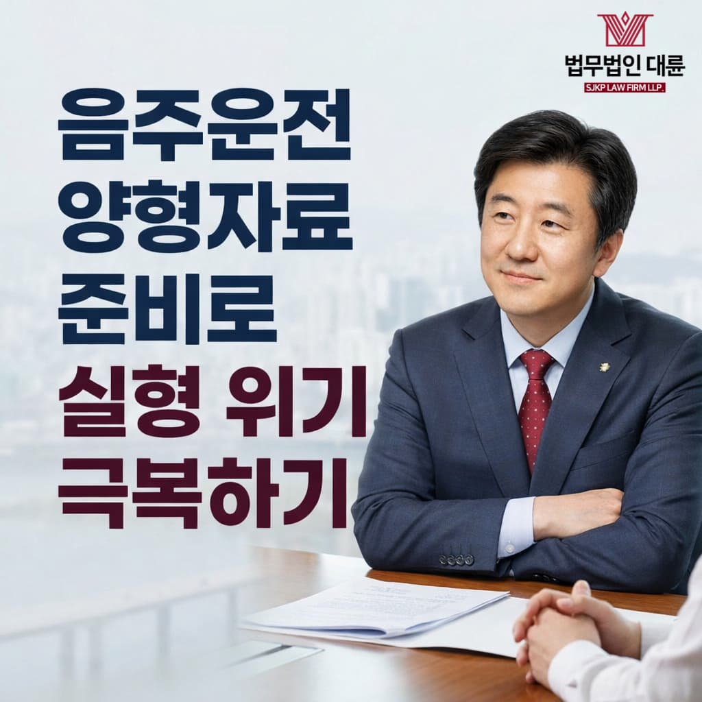 음주운전감형 전략 | 음주운전감형 양형자료 준비로 실형 위기 극복하기